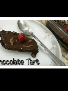 A picture of Chocolate Tart 😋♥️.
