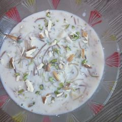 Vermicelli kheer A picture of Vermicelli kheer.