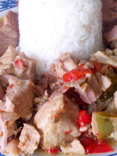 Una foto de Guiso de cerdo al curry