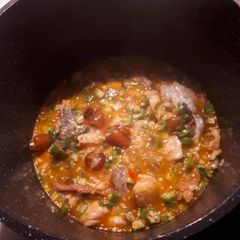 A picture of Simple Okro soup.