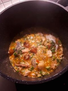 A picture of Simple Okro soup.