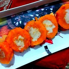 A picture of Stuffed Mango Kulfi.