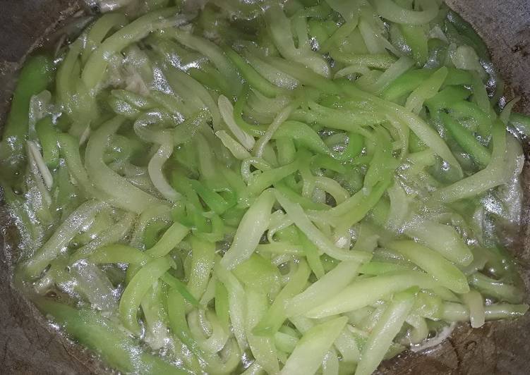 Resep Tumis labu siam yang Enak Banget