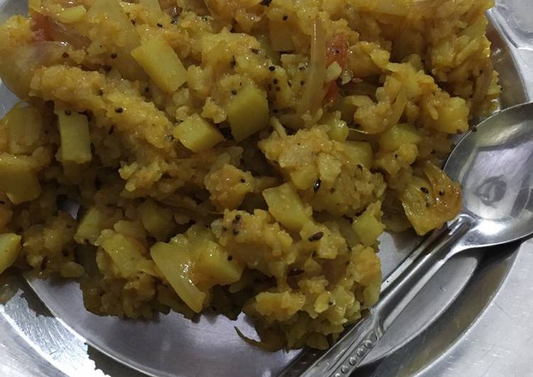 Easiest Way to Make Super Quick Homemade Khata meetha poha