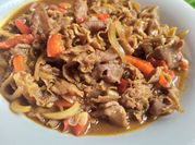 Gambar daging slice teriyaki