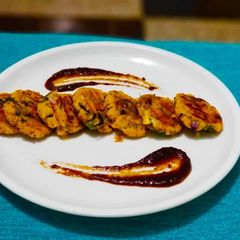 A picture of Poha Cutlet.