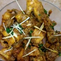 Simple chicken salan karahi A picture of Simple chicken salan karahi.