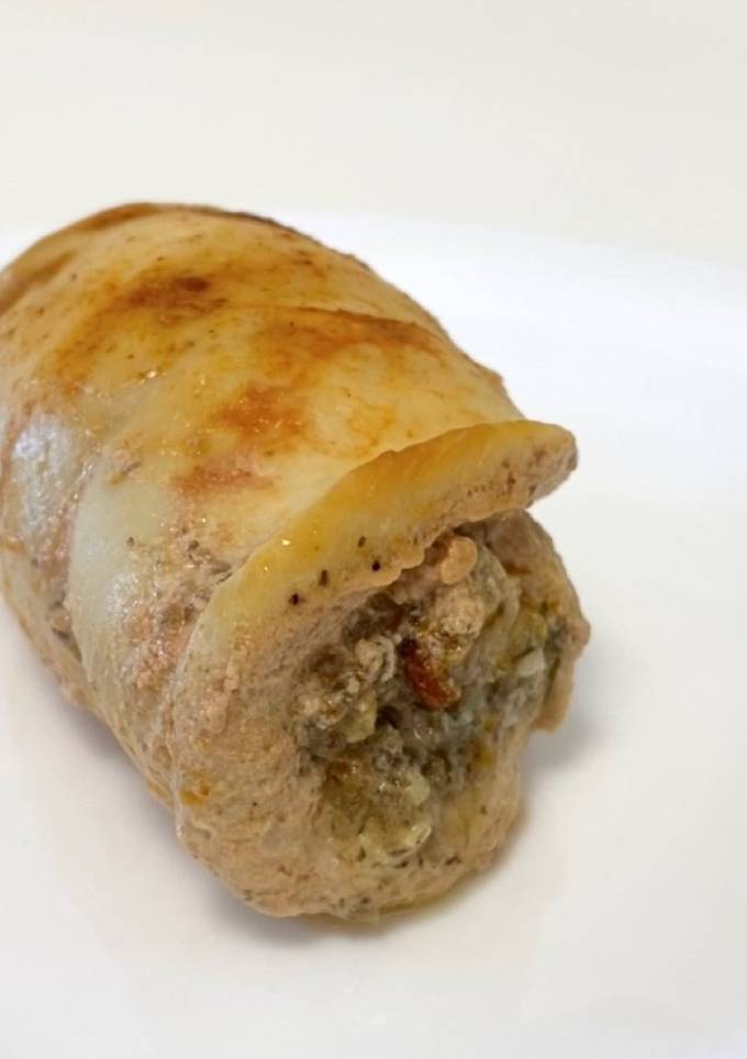 Курячі рулетики з грибами