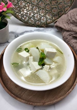 Foto resep Sup Tahu Lobak Simpel