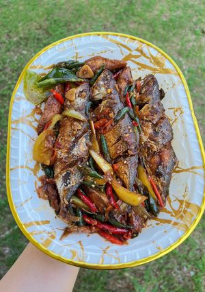 Foto resep Ikan Kembung Cabe Ijo pedass 🐟✨