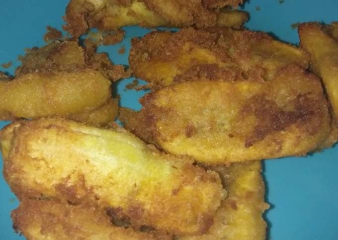 Bagaimana Membuat Pisang goreng crispy luar, simple, hemat bahan. Anti Gagal