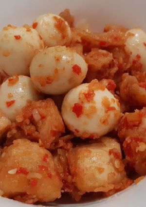 Foto resep Tahu Puyuh Balado