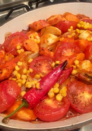 A picture of Fennel & Chilli Veg Bake.