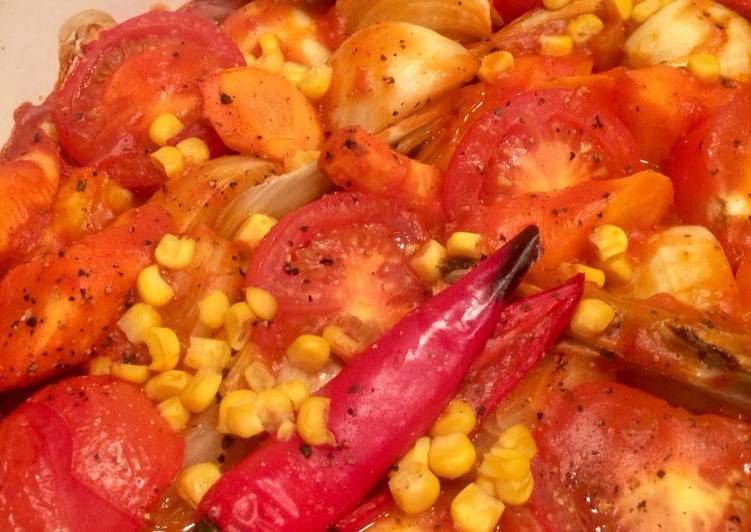 Fennel & Chilli Veg Bake Fennel & Chilli Veg Bake