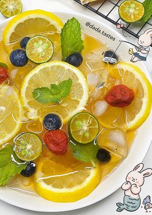 Foto resep Air Soda Buah