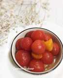 金桔梅漬蕃茄（開胃菜）（點心）