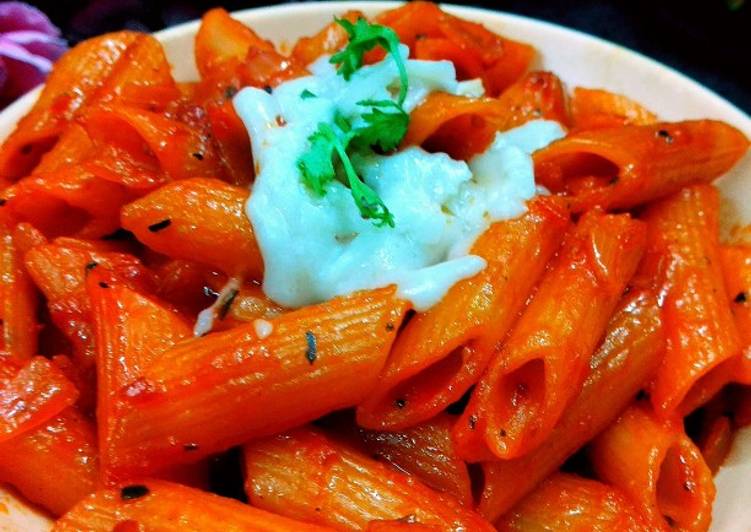 Easiest Way to Prepare Favorite Red sauce pasta