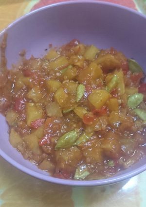 Foto resep Sambel kentang pete jeletot