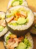 Chicken Teriyaki Maki Sushi