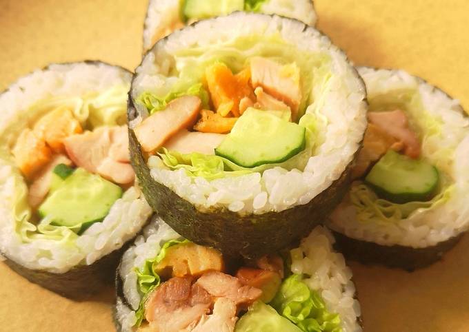 Maki Sushi di pollo 'Teriyaki'