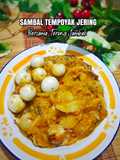 31:12:23 - Sambal tempoyak jering bersama terung Jambak
