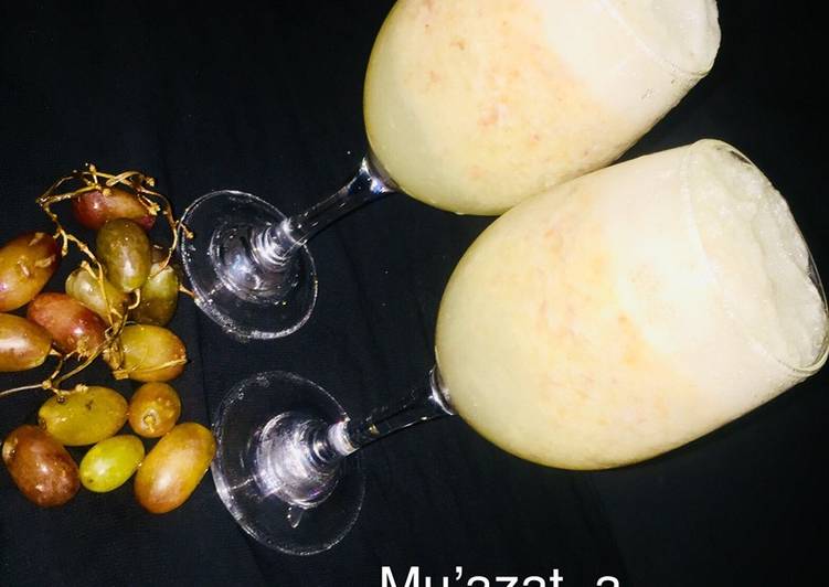 Recipe of Delicious Grapes Mocktail