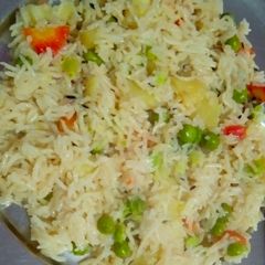 A picture of Veg pulao.