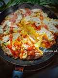 Pizza Nasi Teflon (praktis)
