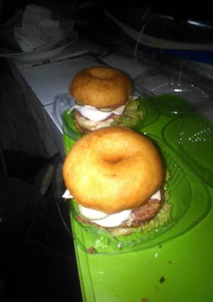 Foto resep Donat Burger