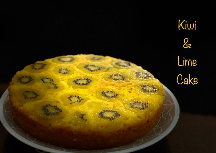 How to Make Award-winning Kiwi and lime upside down cake