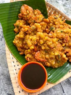 Foto resep Bakwan Jagung Udang Krispi