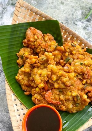 Foto resep Bakwan Jagung Udang Krispi