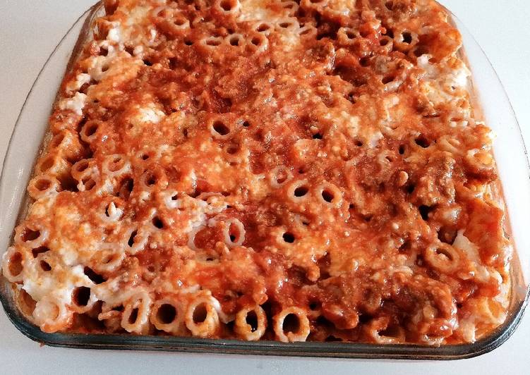 Pasta al ragù al forno