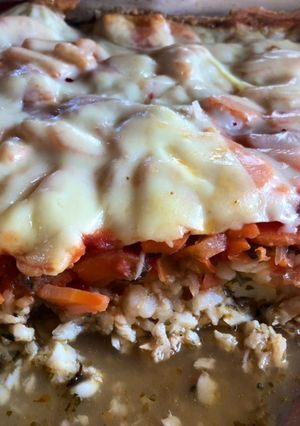 Una foto de Pastel de Pescado y Verduras