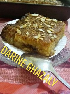 صورة لوصفة قلب اللوز (شامية)