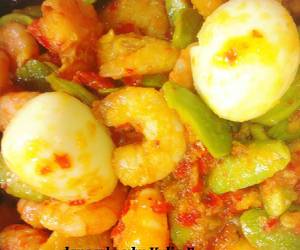 Resep mudah Sambel Goreng Udang mix Pete Gurih Mantul