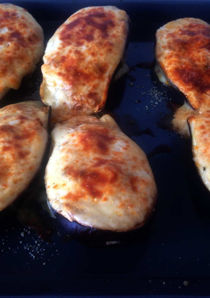 Una foto de Berenjenas de bonito gratinadas
