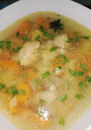 Foto resep Sup ayam sederhana