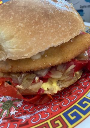 Une photo de Chicken burger 🤍