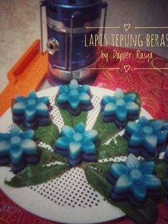 Foto resep Kue lapis tepung beras
