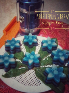 Foto resep Kue lapis tepung beras
