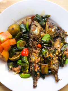 Foto resep Tumis ikan asin peda merah