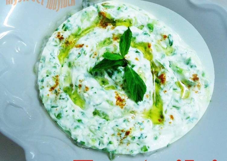 Cara Menyiapkan TZATZIKI Salad Timun &amp; Yoghurt Lezat