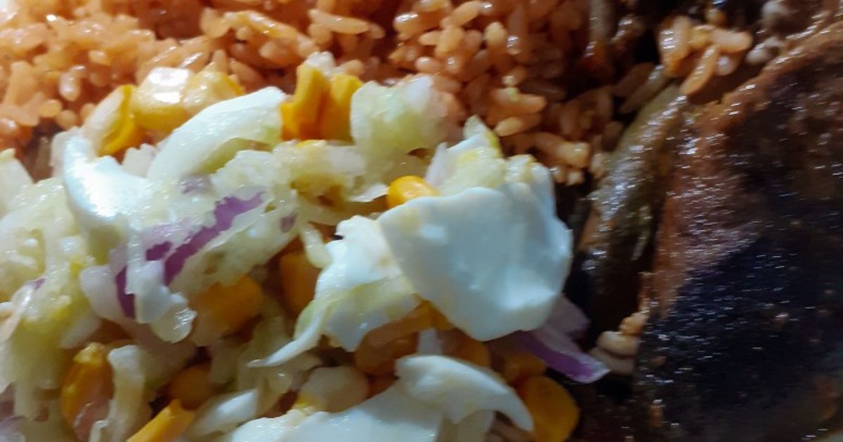 Jolof Rice girki daga Umma Ruman - Cookpad