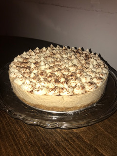 Una foto de Cheesecake de café 🍰☕️