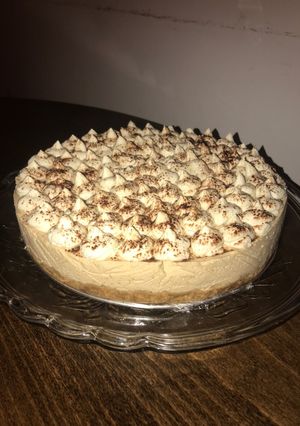 Una foto de Cheesecake de café 🍰☕️