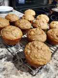 Apple Cinnamon Oatmeal Muffins