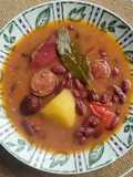 Alubias rojas a la Asturiana