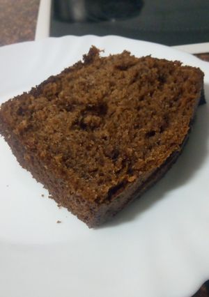 Una foto de Bizcocho de yogur y plátano