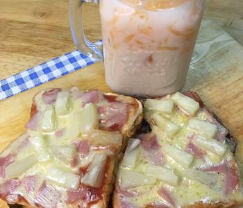 How To Prepare Recipe Pan Pizza and Creamy Melon Juice Restaurant Style